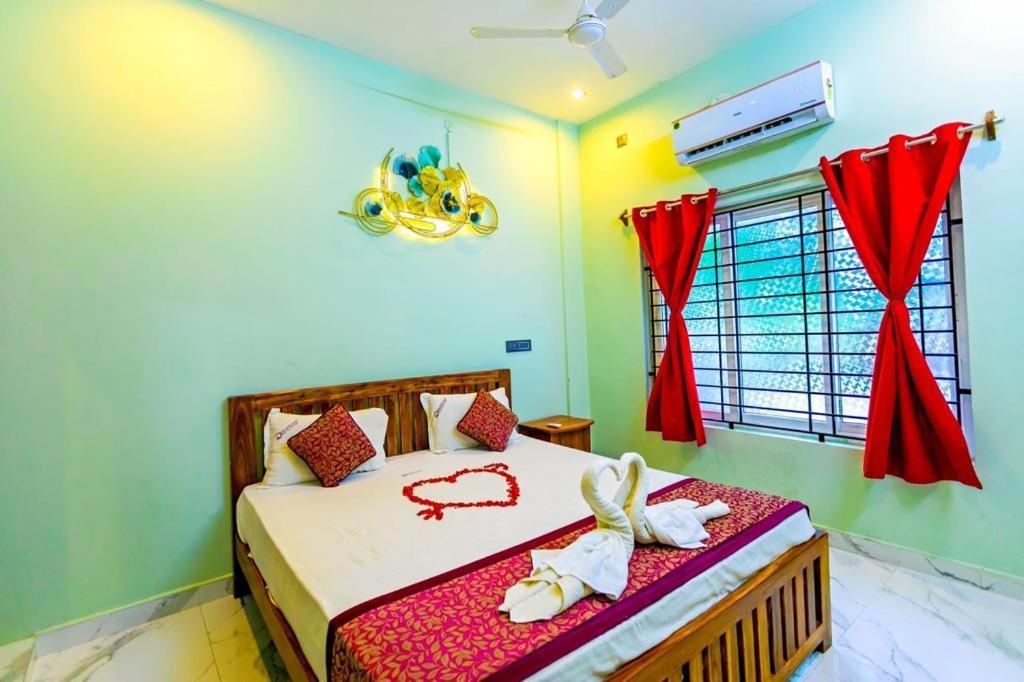 Ferienwohnung Dreamland Retreat With Swimming Pool Kottakuppam Exterior foto