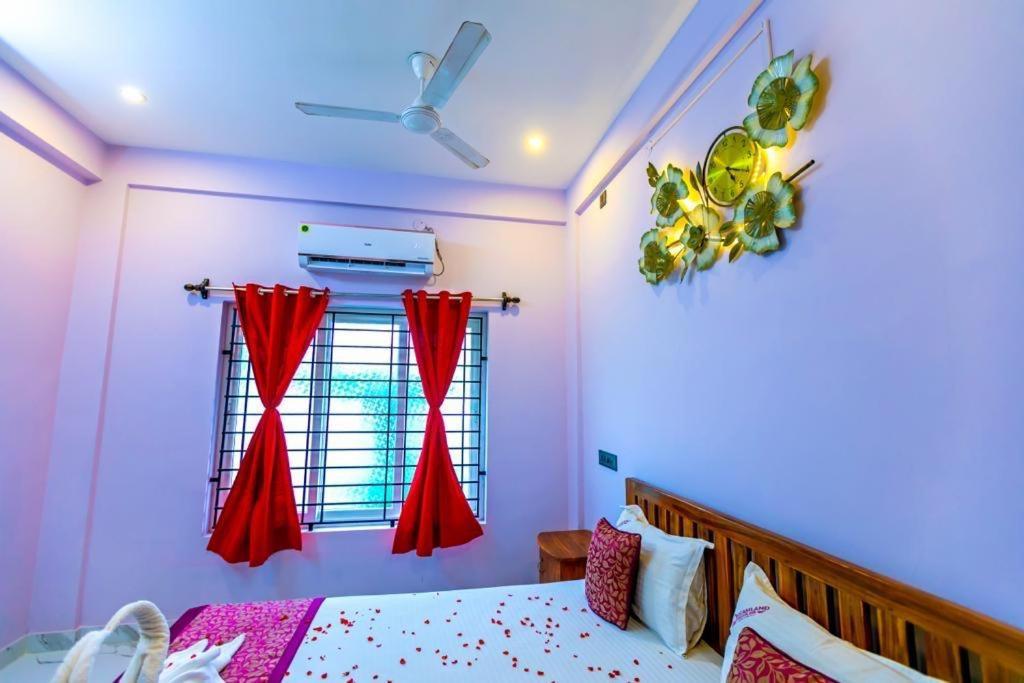 Ferienwohnung Dreamland Retreat With Swimming Pool Kottakuppam Exterior foto